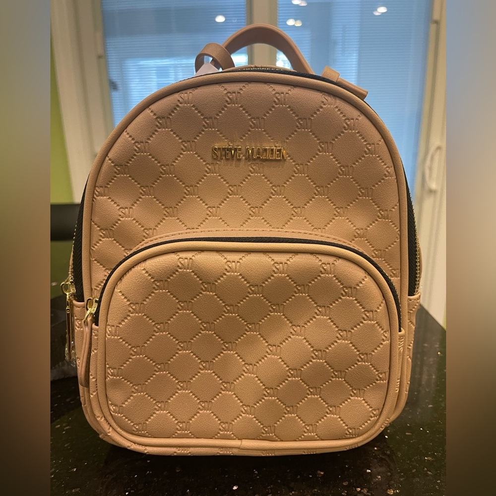 Steve Madden Mini Backpack - Beige NWT